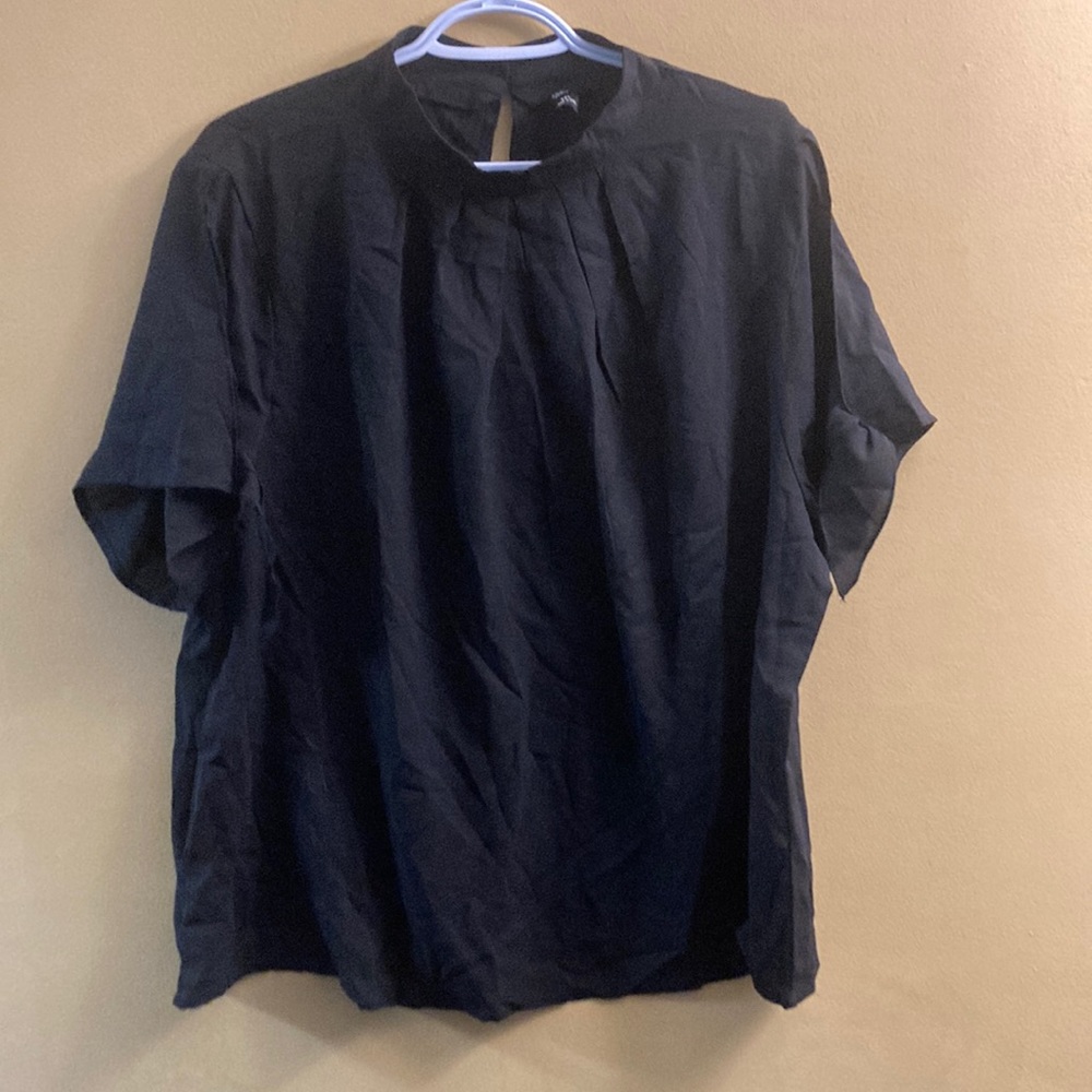 Shein black blouse